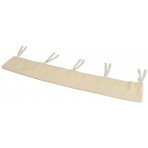 Imitation Sheepskin Bed Rail Cover - L 60" x H .25" x W 18"