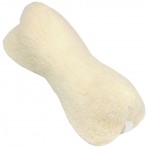 Imitation Sheepskin Bone Pillow - L 16" x H 7" x W 7"