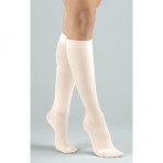 Activa Women's Ribbed Dress Socks 20-30 mmHg WOMEN'S MICROFIBER DRESS SOCKS FIRM SUPPORT, 20-30 MM HG, WHITE SM