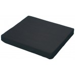 Gel Pad wSlip-Not/Black Lycra Zippered Cover - L 16" x H 3" x W 18"