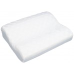Memory Foam Lobe Dream Sleeper Pillow with Terry Fabric Zippered Cover