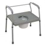 DMI Steel Commode With Platform Seat