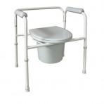 DMI Deluxe Steel Commode