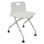 DMI Folding Shower Seat With Backrest