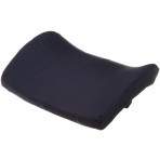 Bucketseat Lumbar Cushion with Polycotton Zippered Cover & Strap - L 15" x H .50" x W 13"