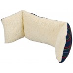 Trisectional Imitation Sheepskin Backrest