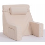 Bed Lounger With Cervical Roll - Relax In Bed Chair 