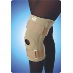 Neoprene Knee Sleeve Open Patella With Spiral Stays Black