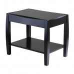 Winsome Wood 92024 Cleo End Table, Dark Espresso
