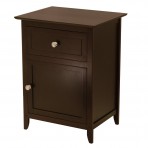 Winsome Wood 92815 Night End Table, Espresso