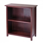 Winsome Wood 94228 Tier Milan Storage Shelf Bookcase