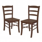 Winsome Wood 94232 Ladder Back Dining Chair (Set of 2)