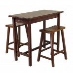 Winsome Wood 94344 Piece Kitchen Island, Walnut