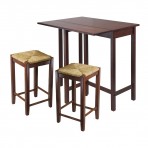 Winsome Wood 94347 Lynnwood Three-Piece Drop Leaf Table Dining Set