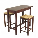 Winsome Wood 94374 Table Piece Kitchen Island, Antique Walnut