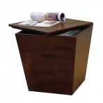 Winsome Wood 94418 Mesa Cube End Table Storage Box