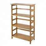 Winsome Wood 99342 26in. Studio Tier Book Shelf Bookcase