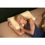 Deluxe Contour Pillow With Velour Cover