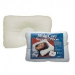 Multi-core Therapeutic Support Pillow 24 x 16 in. Polyester Fiber Core White Qty: 1