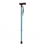 Adjustable Lightweight  Cane with Wrist Strap