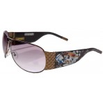 EHS-019 Speed Kills Sunglasses - Cocoa/Brown