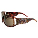 EHS-046 Snakes & Roses Sunglasses - Tortoise