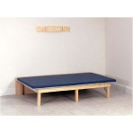 Wall Mounted Folding Mat Platform 4'W x 7'L x 18 H