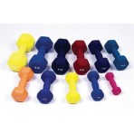 Dumbell Weight Color Neoprene Coated 5 Lb