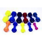 Dumbell Weight Color Neoprene Coated 12 Lb
