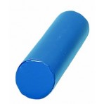 Vinyl Covered Bolster Roll Black 6 x 24