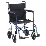 Wheelchair Transport Lightweight Blue 19