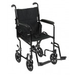 Wheelchair Transport Lightweight Black 19