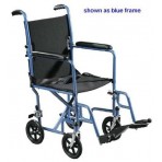 Wheelchair Transport Red 17 Lightweight