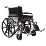 Wheelchair Ex. Hvy Duty 24 Det Full Arms & S/A Footrests