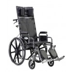 Wheelchair Full Reclining 18 w/Rem Full Arms w/ ELR