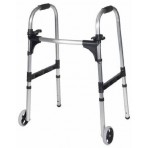 Walker w/5 Wheels Folding Junior Ultra Ltwt Push Palm