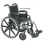 Wheelchair Ultra-Ltwt K-4 16 w/Flip-Back Rem Adj Full Arms