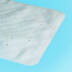 Bathtub Safety Mat Medium White 17.5 x 27.75