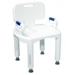 Bath Bench Premium Series with Back and Arms