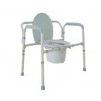 Bariatric Folding Commode 650 lb. Capacity