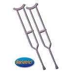 Crutches Steel H/D Bariatric Adult (Pair)