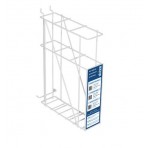 Crutch Rack For Plan-O-Gram White