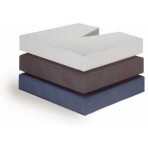 Coccyx Cushion-Foam W/Wood Insert-18 W x 16 D x 3 Grey