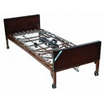 Delta Ultra-Lite 1000 Bed Pkg Semi-Elec w/Mattress & Rails