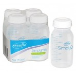 Bottles Milk Storage Pack/4 for Comfort Select Breast Pump