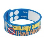 AllerMates Wrist Band I Have Allergies