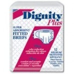 Dignity Plus Fitted Briefs XL Adult 59 -64 Cs/64