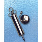 Ear Syringe Metal- 4 Oz.