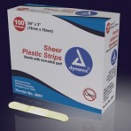 Adhesive Bandages Sterile 2 x 4-1/2 Sheer Bx/50