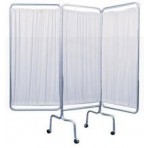 3 Panel Privacy Screen w/Casters Drive